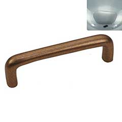 Hardware International [07-104-PC] Solid Brass Cabinet Pull Handle - Standard Sized - Renaissance Series - Polished Chrome Finish - 4&quot; C/C - 4 3/8&quot; L
