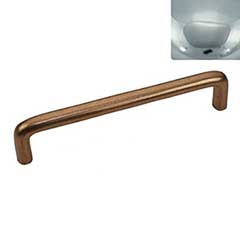 Hardware International [07-106-PC] Solid Brass Cabinet Pull Handle - Oversized - Renaissance Series - Polished Chrome Finish - 6&quot; C/C - 6 3/8&quot; L