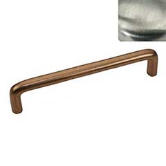 Hardware International [07-106-SN] Solid Brass Cabinet Pull Handle - Oversized - Renaissance Series - Satin Nickel Finish - 6&quot; C/C - 6 3/8&quot; L