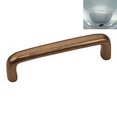 Hardware International [07-196-PC] Solid Brass Cabinet Pull Handle - Standard Sized - Renaissance Series - Polished Chrome Finish - 96mm C/C - 4 1/8&quot; L