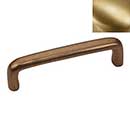 Hardware International [07-196-SB] Solid Brass Cabinet Pull Handle - Standard Sized - Renaissance Series - Satin Brass Finish - 96mm C/C - 4 1/8&quot; L