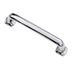 Hardware International [08-104-PC] Solid Bronze Cabinet Pull Handle - Standard Sized - Renaissance Series - Polished Chrome Finish - 4" C/C - 4 3/4" L