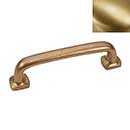 Hardware International [08-196-SB] Solid Brass Cabinet Pull Handle - Standard Sized - Renaissance Series - Satin Brass Finish - 96mm C/C - 4 1/2" L