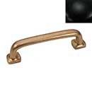 Hardware International [08-196-BL] Solid Brass Cabinet Pull Handle - Standard Sized - Renaissance Series - Flat Black Finish - 96mm C/C - 4 1/2&quot; L