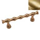 Hardware International [11-196-SB] Solid Brass Cabinet Pull Handle - Standard Sized - Natural Series - Satin Brass Finish - 96mm C/C - 5 3/8" L