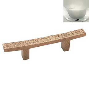 Hardware International [13-103-PN] Solid Brass Cabinet Pull Handle - Standard Sized - Deco Series - Polished Nickel Finish - 3" C/C - 5 7/8" L