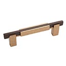 Hardware International [01-103-CE] Solid Bronze Cabinet Pull Handle - Standard Sized - Edge Series - Champagne / Espresso Finish - 3" C/C - 3 3/4" L