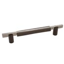 Hardware International [01-206-EP] Solid Bronze Cabinet Pull Handle - Oversized - Edge Series - Espresso / Platinum Finish - 6" C/C - 7 3/8" L