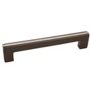 Hardware International [02-106-EP] Solid Bronze Cabinet Pull Handle - Oversized - Angle Series - Espresso / Platinum Finish - 6" C/C - 6 3/4" L