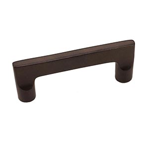 Hardware International [05-103-E] Solid Bronze Cabinet Pull Handle - Standard Sized - Mission Series - Espresso Finish - 3" C/C - 3 1/2" L
