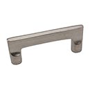 Hardware International [05-103-P] Solid Bronze Cabinet Pull Handle - Standard Sized - Mission Series - Platinum Finish - 3&quot; C/C - 3 1/2&quot; L