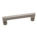 Hardware International [05-104-P] Solid Bronze Cabinet Pull Handle - Standard Sized - Mission Series - Platinum Finish - 4" C/C - 4 1/2" L