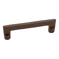 Hardware International [05-196-E] Solid Bronze Cabinet Pull Handle - Standard Sized - Mission Series - Espresso Finish - 96mm C/C - 4 3/8&quot; L