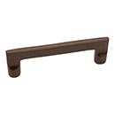 Hardware International [05-196-E] Solid Bronze Cabinet Pull Handle - Standard Sized - Mission Series - Espresso Finish - 96mm C/C - 4 3/8" L