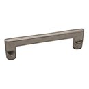 Hardware International [05-196-P] Solid Bronze Cabinet Pull Handle - Standard Sized - Mission Series - Platinum Finish - 96mm C/C - 4 3/8" L