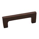 Hardware International [06-103-E] Solid Bronze Cabinet Pull Handle - Standard Sized - Mission Series - Espresso Finish - 3" C/C - 3 3/8" L