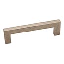 Hardware International [06-196-P] Solid Bronze Cabinet Pull Handle - Standard Sized - Mission Series - Platinum Finish - 96mm C/C - 4 1/2" L