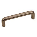 Hardware International [07-104-P] Solid Bronze Cabinet Pull Handle - Standard Sized - Renaissance Series - Platinum Finish - 4" C/C - 4 3/8" L