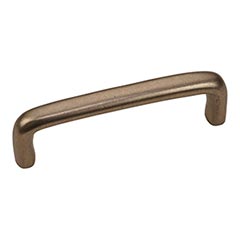 Hardware International [07-196-P] Solid Bronze Cabinet Pull Handle - Standard Sized - Renaissance Series - Platinum Finish - 96mm C/C - 4 1/8&quot; L