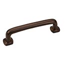 Hardware International [08-104-E] Solid Bronze Cabinet Pull Handle - Standard Sized - Renaissance Series - Espresso Finish - 4" C/C - 4 3/4" L