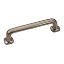 Hardware International [08-104-P] Solid Bronze Cabinet Pull Handle - Standard Sized - Renaissance Series - Platinum Finish - 4" C/C - 4 3/4" L