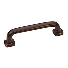 Hardware International [08-196-E] Solid Bronze Cabinet Pull Handle - Standard Sized - Renaissance Series - Espresso Finish - 96mm C/C - 4 1/2&quot; L