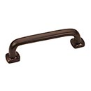 Hardware International [08-196-E] Solid Bronze Cabinet Pull Handle - Standard Sized - Renaissance Series - Espresso Finish - 96mm C/C - 4 1/2" L