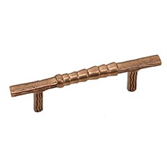 Hardware International [10-103-C] Solid Bronze Cabinet Pull Handle - Standard Sized - Natural Series - Champagne Finish - 3&quot; C/C - 4 1/2&quot; L