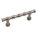 Hardware International [11-104-P] Solid Bronze Cabinet Pull Handle - Standard Sized - Natural Series - Platinum Finish - 4" C/C - 5 5/8" L