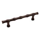 Hardware International [11-106-E] Solid Bronze Cabinet Pull Handle - Oversized - Natural Series - Espresso Finish - 6" C/C - 8 1/2" L