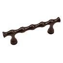 Hardware International [11-196-E] Solid Bronze Cabinet Pull Handle - Standard Sized - Natural Series - Espresso Finish - 96mm C/C - 5 3/8" L