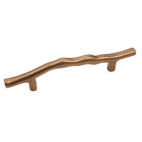 Hardware International [12-105-C] Solid Bronze Cabinet Pull Handle - Oversized - Natural Series - Champagne Finish - 5" C/C - 7 7/8" L