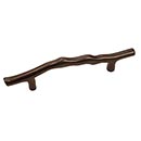 Hardware International [12-105-E] Solid Bronze Cabinet Pull Handle - Oversized - Natural Series - Espresso Finish - 5" C/C - 7 7/8" L