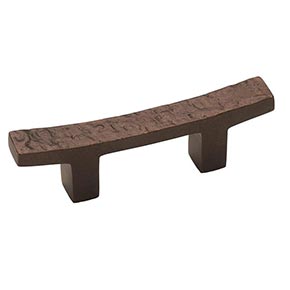 Hardware International [13-102-E] Solid Bronze Cabinet Pull Handle - Standard Sized - Deco Series - Espresso Finish - 2" C/C - 3 7/8" L
