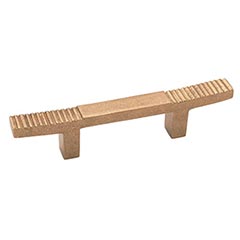 Hardware International [14-103-C] Solid Bronze Cabinet Pull Handle - Standard Sized - Deco Series - Champagne Finish - 3&quot; C/C - 6&quot; L