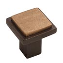 Espresso Champagne Finish - Angle Two-Tone Series Solid Bronze Decorative Hardware - Hardware International Bronze Hardware