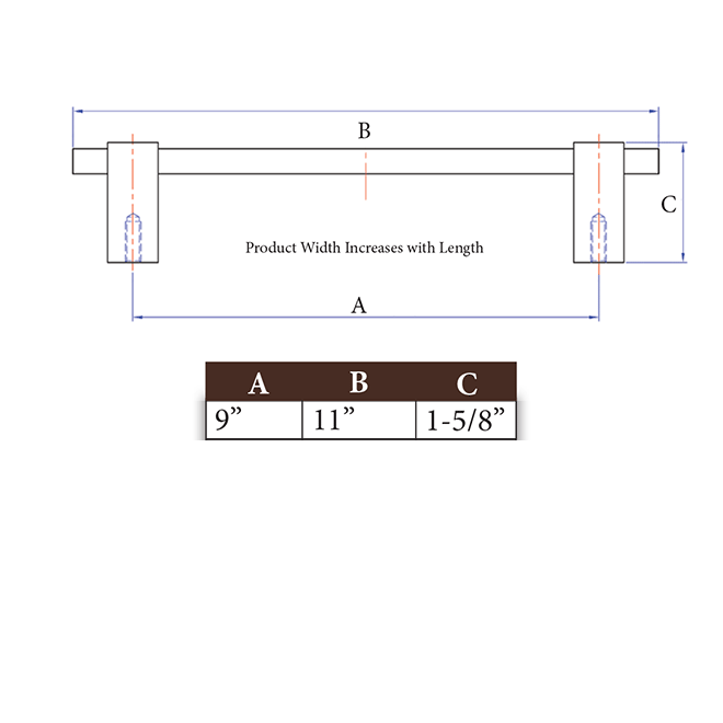 Curve Series 04-109 Appliance Pull