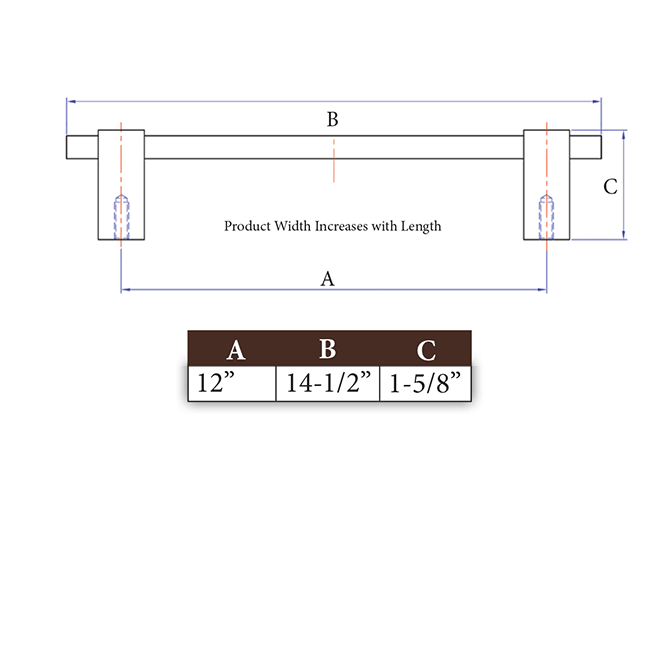 Curve Series 04-112 Appliance Pull