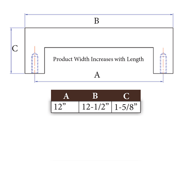 Mission Series 06-112 Appliance Pull