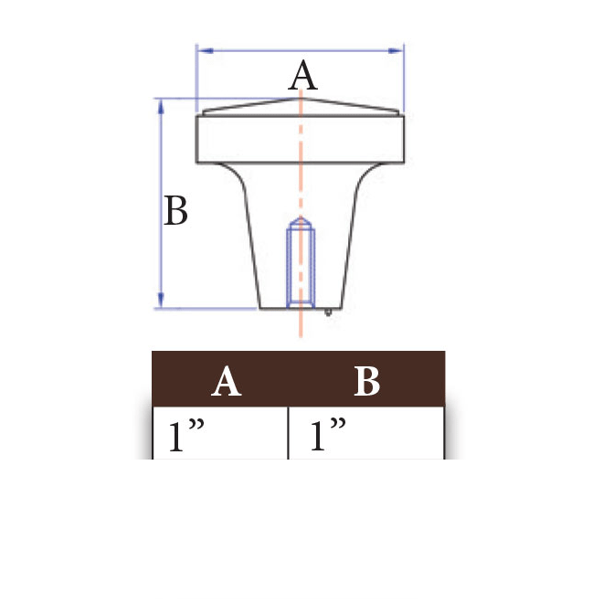 Mission Series 06-501 Knob