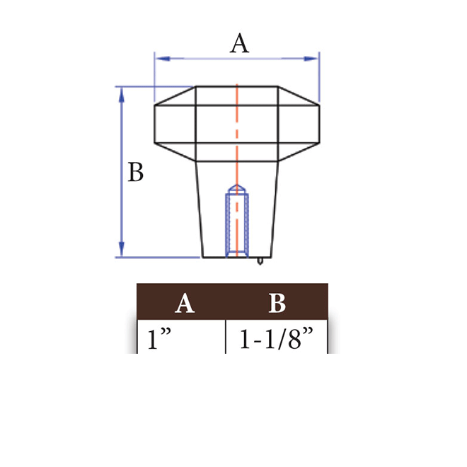 Natural Series 11-501 Knob