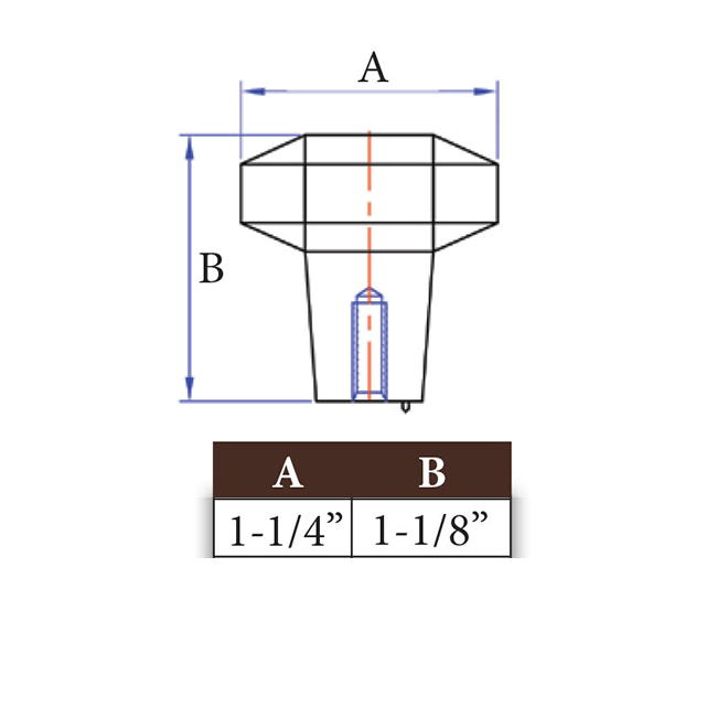 Natural Series 11-502 Knob