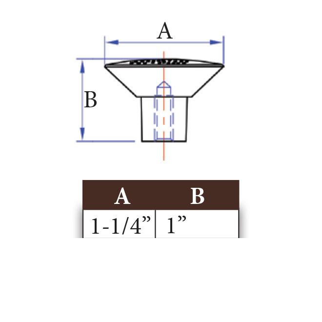 Deco Series 13-602 Knob