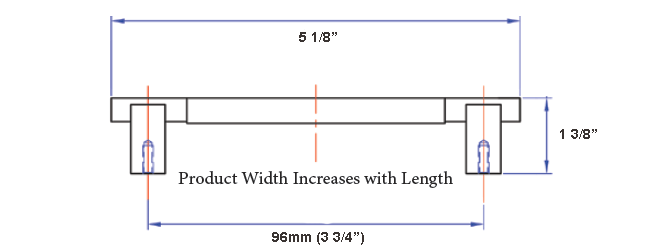 Edge Series 01-196 Pull Edge Series 01-196 Pull