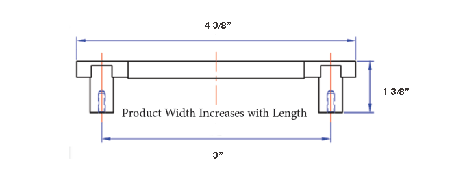 Edge Series 01-203 Pull Edge Series 01-203 Pull