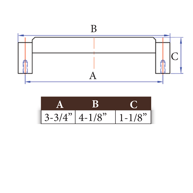 Angle Series 03-196 Pull Angle Series 03-196 Pull