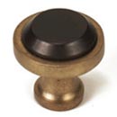 Champagne Espresso Two-Tone Finish - Hardware International Cabinet & Drawer Knobs - Solid Bronze Decorative Hardware