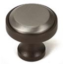 Espresso Platinum Two-Tone Finish - Hardware International Cabinet & Drawer Knobs - Solid Bronze Decorative Hardware