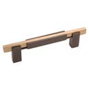 Espresso Champagne Two Tone Finish - Solid Bronze Oversized Pull Handles - Hardware International Decorative Hardware