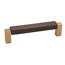 Champagne Espresso Two Tone Finish - Solid Bronze Standard Size Pull Handles - Hardware International Decorative Hardware